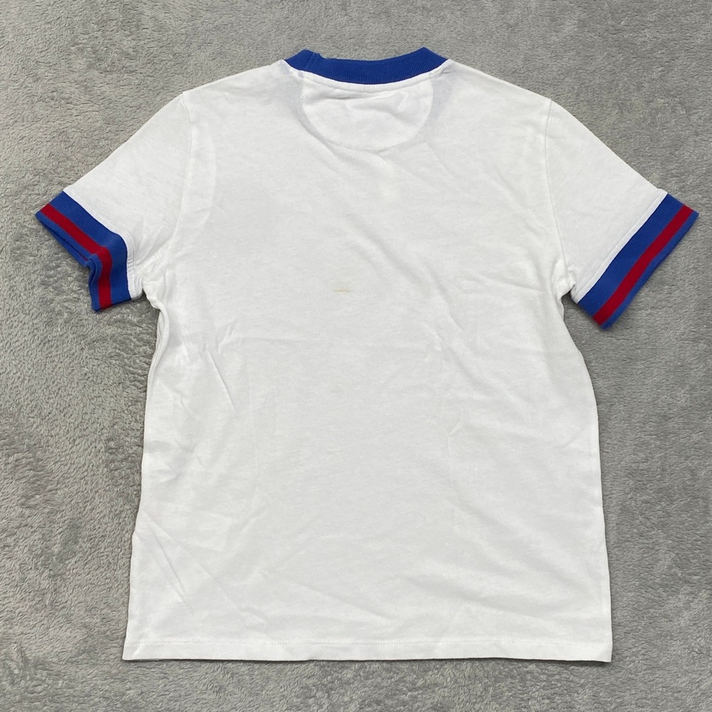 Madewell Womens 2XS Relaxed Tee in Vintage Jersey White Ringer T Shirt NZ541 XXS - Picture 9 of 15